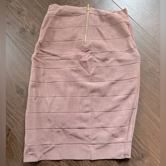 Bebe Bandage Asymmetric Skirt - S - Picture 7 of 7